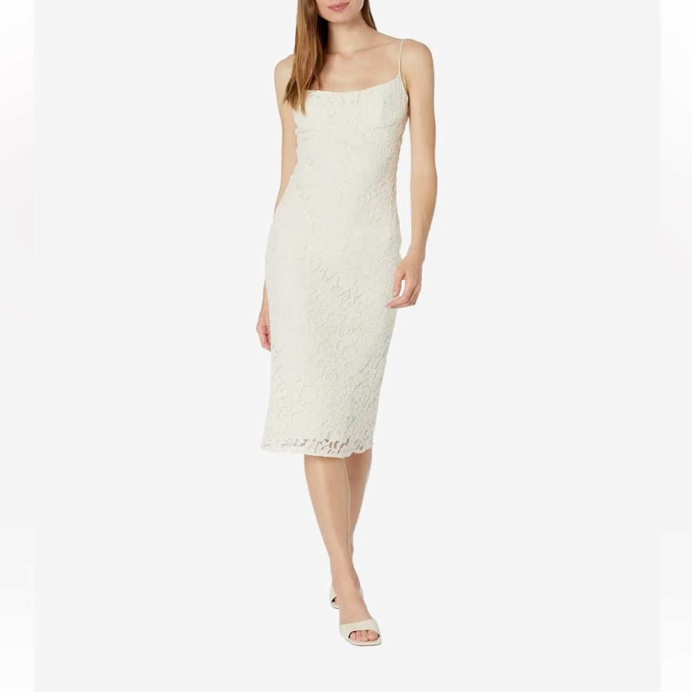 NWT Bardot Cream Lace Midi Dress